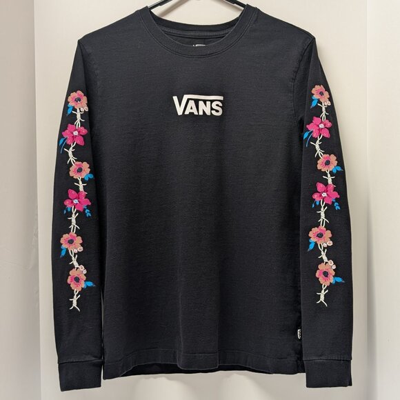 Vans Barbeesha Long Sleeve Graphic Tee in Black - Picture 3 of 16